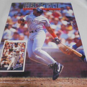 EXCELLENT BECKETT BASEBALL CARD MONTHLY MAGAZINE OCTOBER 1992 GARY SHEFFIELD ⚾